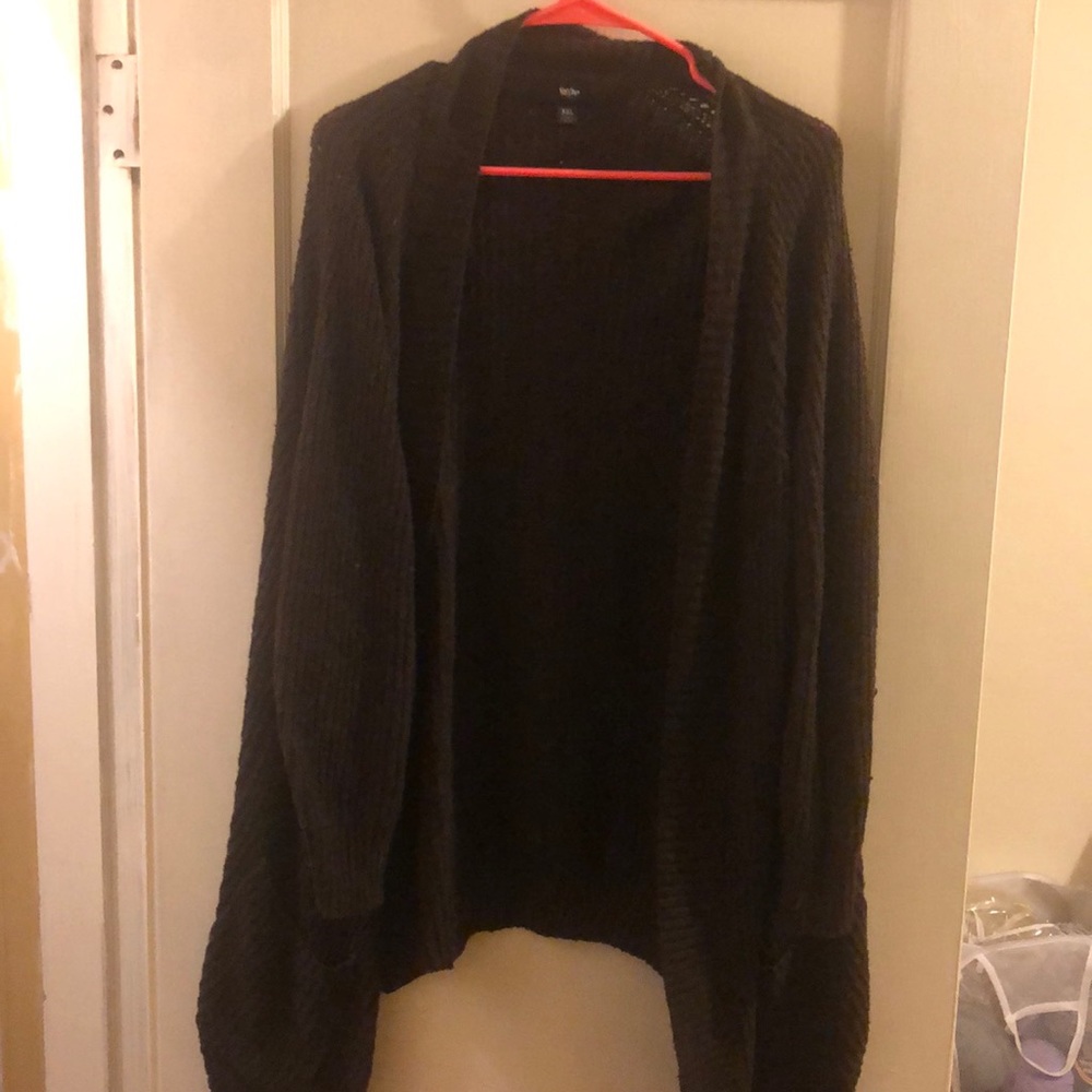 Dark brown cardigan